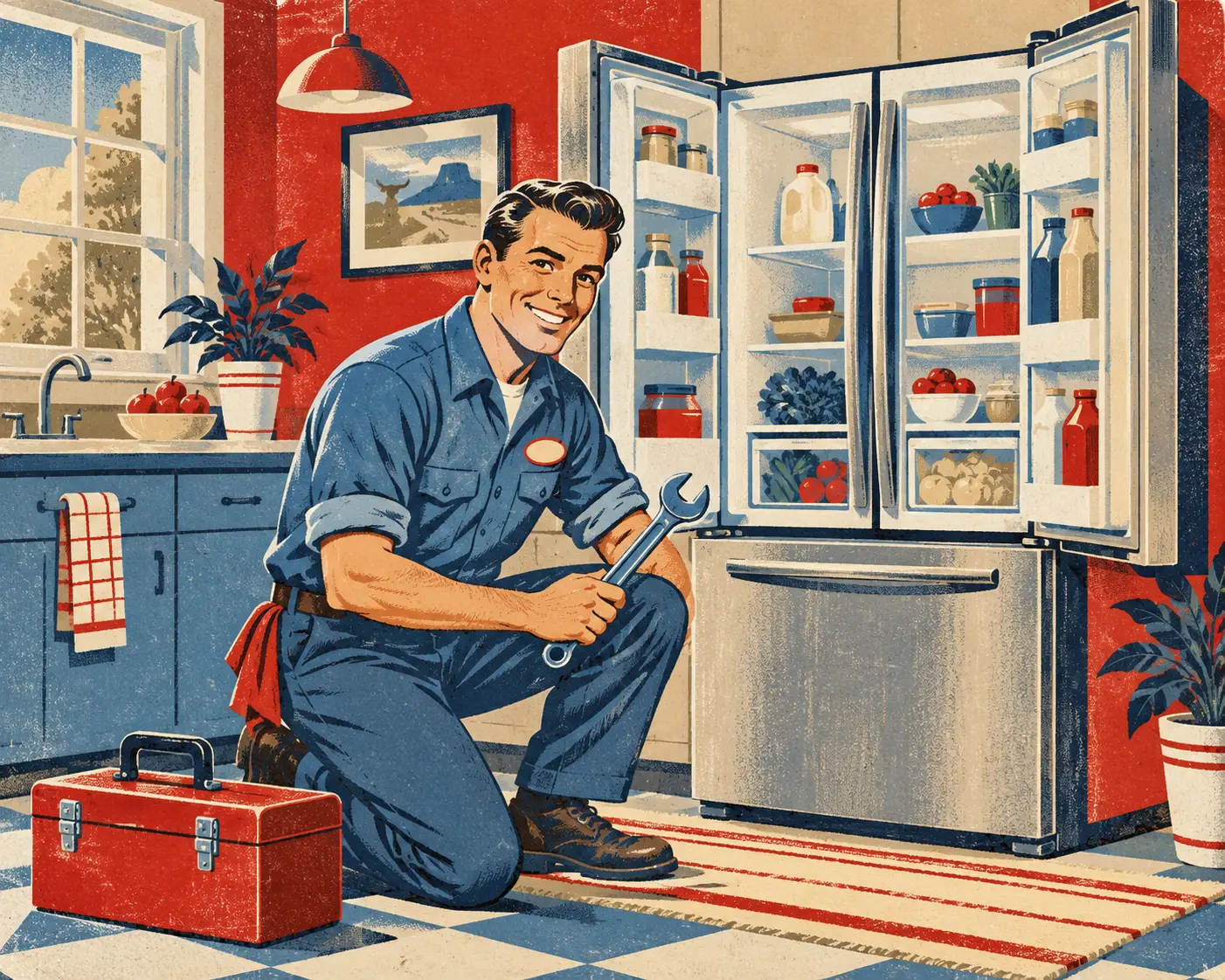Refrigerator repair in Cedar Park, Texas